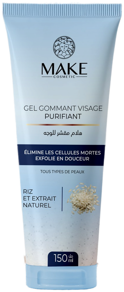 Make Cosmetic Gel Gommant Visage Riz et Extraits Naturels 150 ml — vue 2
