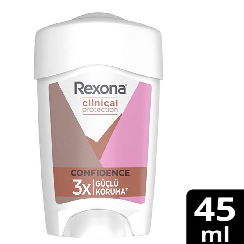 Rexona Clinical Protection Confidence Anti-Transpirant Stick Femme 45 ml