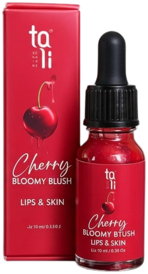Tali Cosmetics Cherry Blush - Blush crème multi-usage teinté cerise