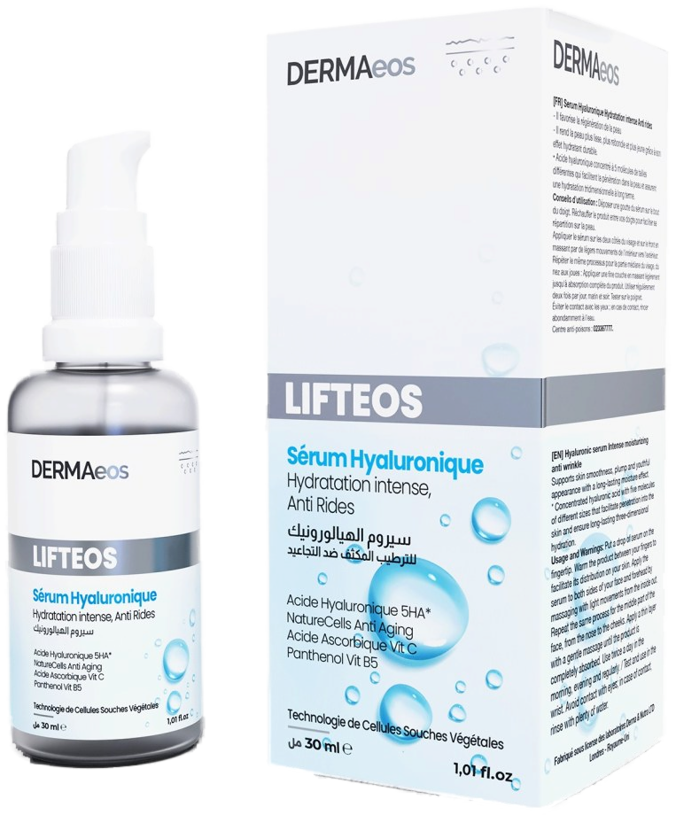 Dermaeos lifteos sérum acide hyaluronique 30 ml