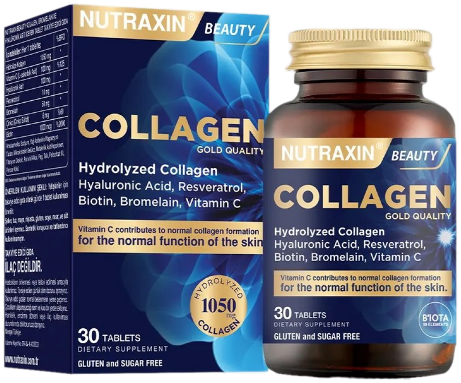 Nutraxin Collagen Gold - 30 comprimés