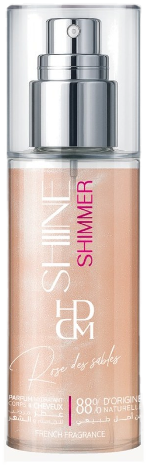 Shiine Rose des Sables Shimmer Brume Pailletée Corps & Cheveux 80 ml