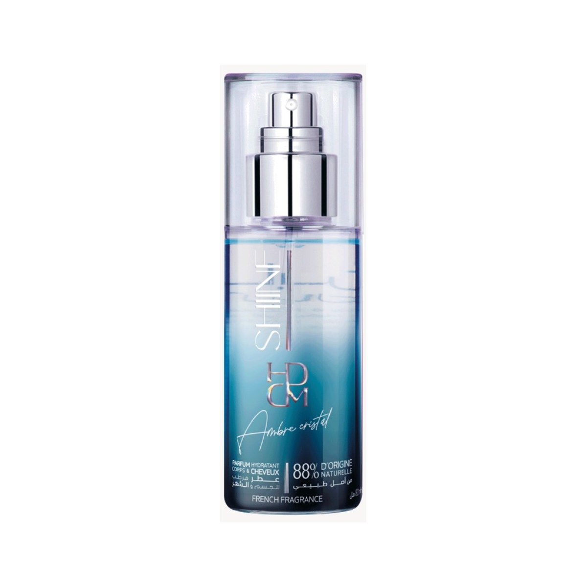 Shiine Ambre Cristal - Brume Parfumée Hydratante Corps & Cheveux 80 ml