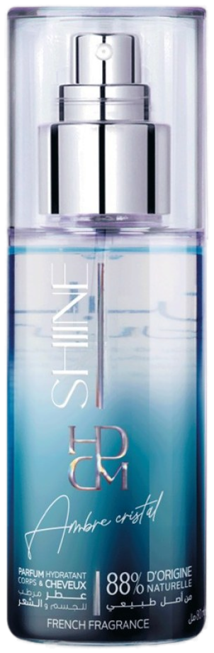 Shiine Ambre Cristal - Brume Parfumée Hydratante Corps & Cheveux 80 ml