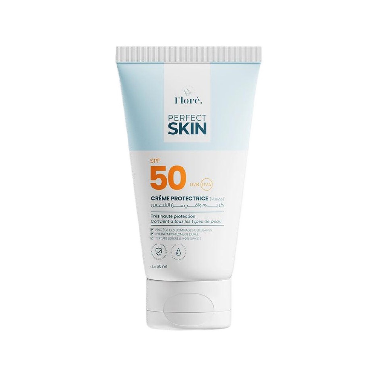 Floré Crème Protectrice Solaire SPF50 50 ml