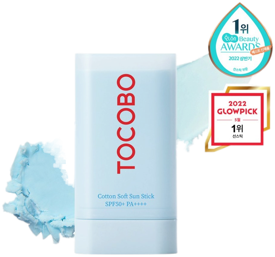 Tocobo Cotton Soft Sun Stick SPF50+ PA++++ - 19 g