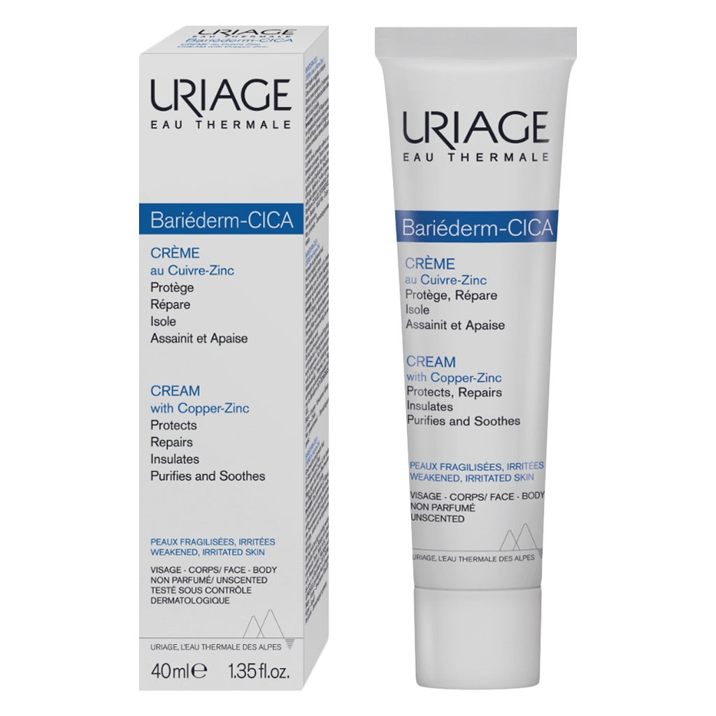 Uriage Bariéderm Cica Crème Réparatrice 40 ml Labo — vue 2