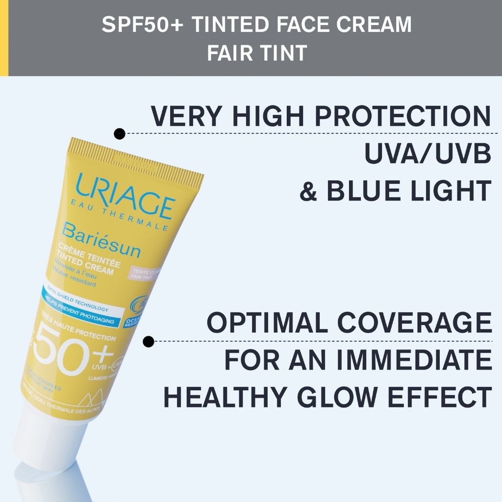 Uriage Bariesun Crème Teintée Claire SPF50+ 50 ml — vue 2