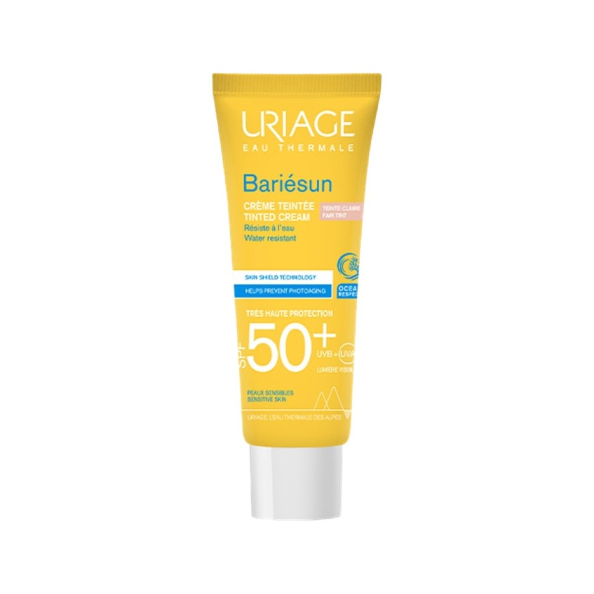 Uriage Bariesun Crème Teintée Claire SPF50+ 50 ml