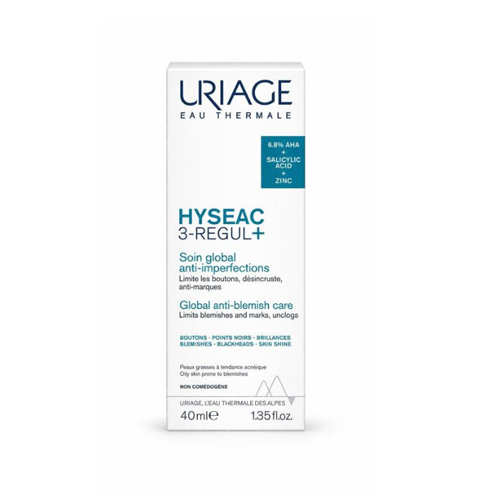 Uriage Hyséac 3-Régul+ Soin Global Anti-Imperfections 40 ml — vue 2
