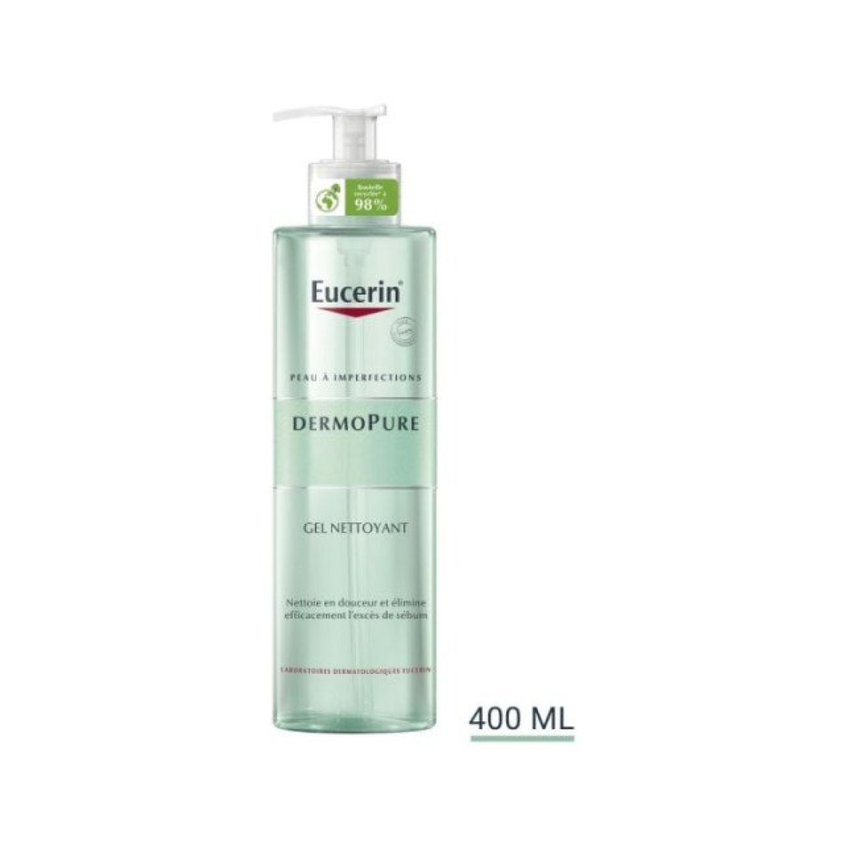 Eucerin DermoPure Gel Nettoyant Peaux a Imperfections 400 ml