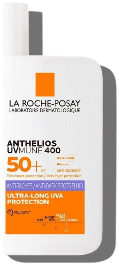 La Roche-Posay Anthelios UVMune 400 Fluide Solaire Anti-Taches SPF50+ - 50 ml