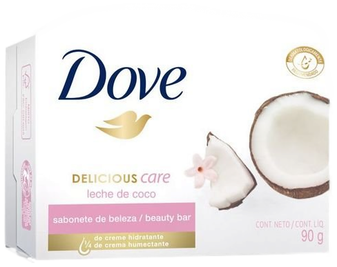Dove Delicious Care Leche de Coco y Jazmin - Savon en barre 90 g — vue 2