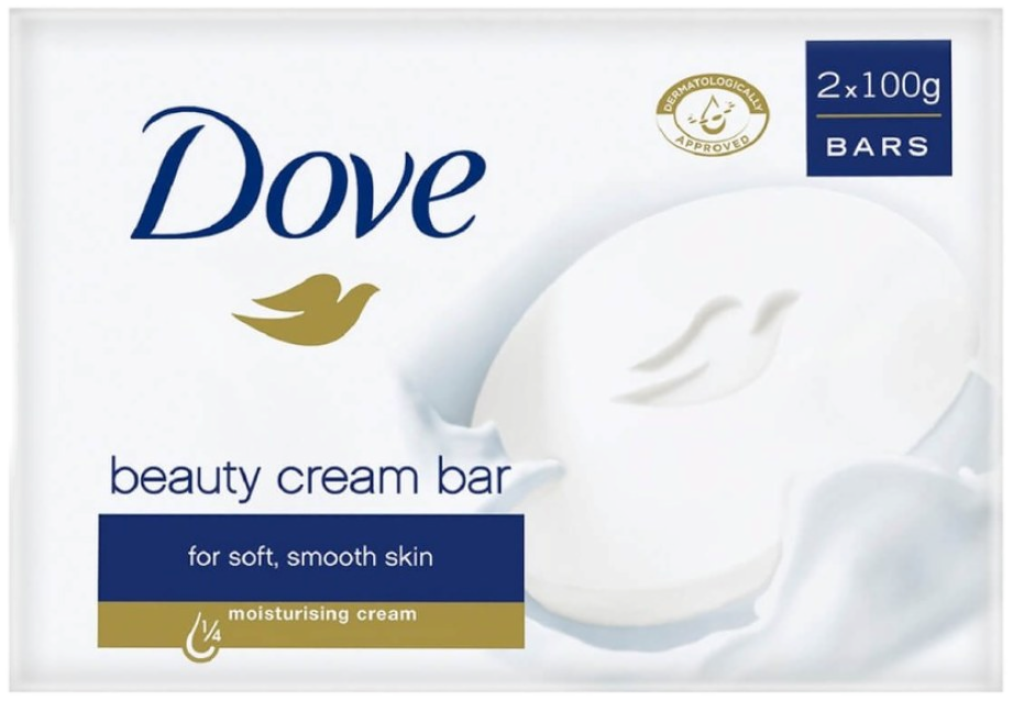 Dove Savon Beauty Cream Bar Bleu 100 g