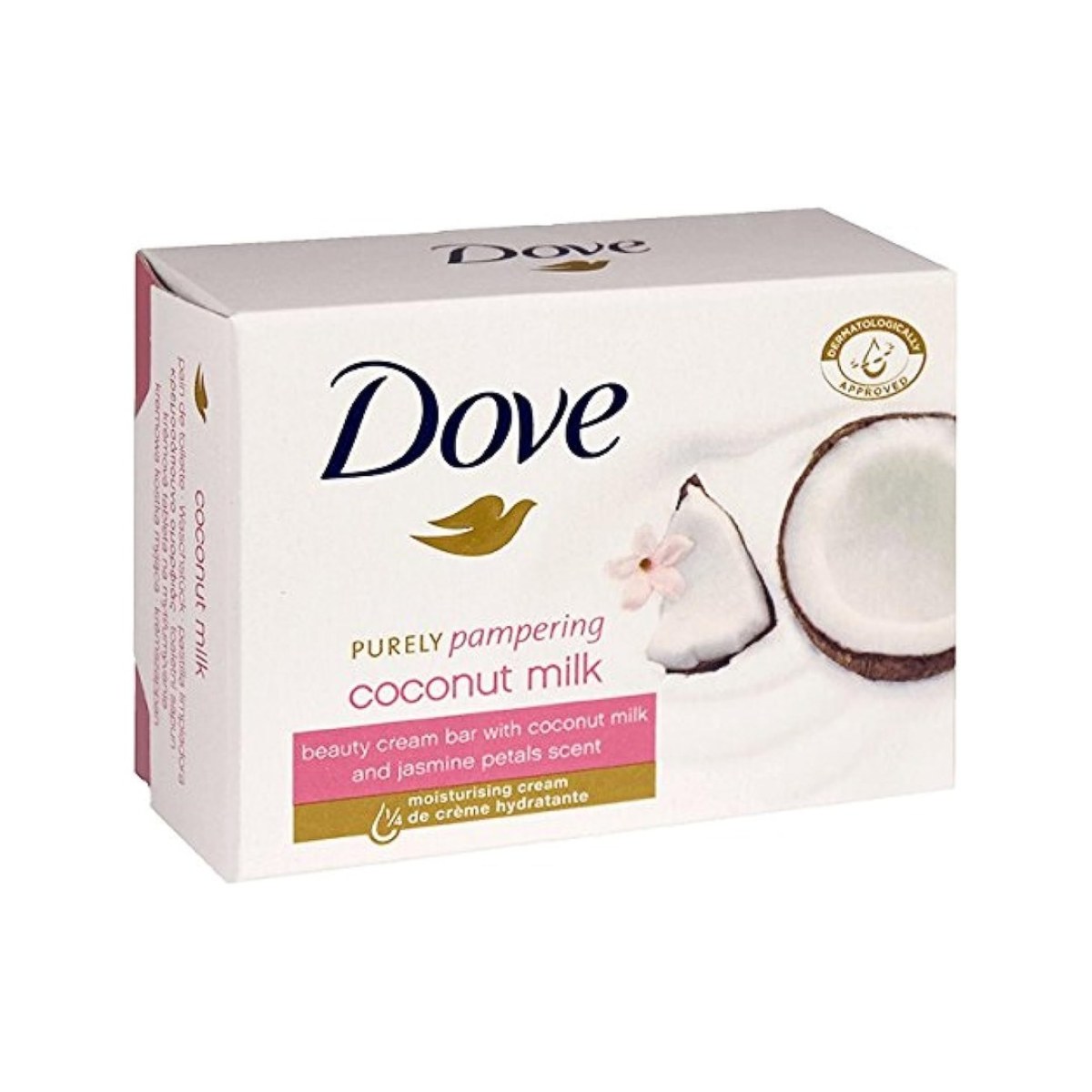 Dove Purely Pampering Coconut Milk - Savon Crème (lait de coco & petales de jasmin) - 100 g