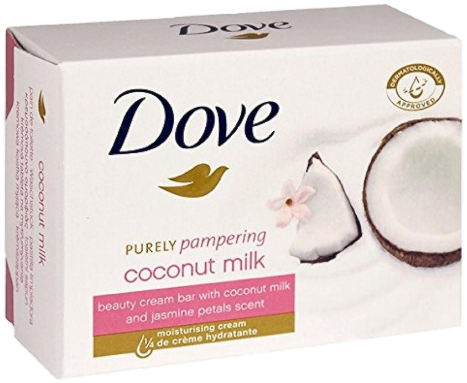 Dove Purely Pampering Coconut Milk - Savon Crème (lait de coco & petales de jasmin) - 100 g