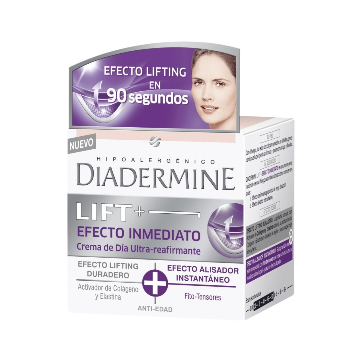 Diadermine Lift+ Effet Lift Immediat - Crème de Jour Ultra-Raffermissante 50 ml