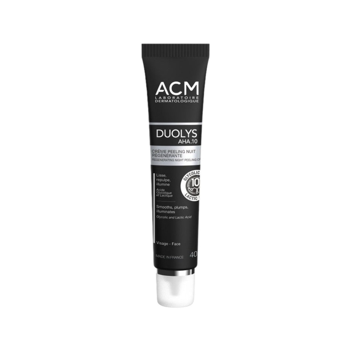 ACM Duolys AHA.10 Crème Peeling Nuit Régénérante 40 ml