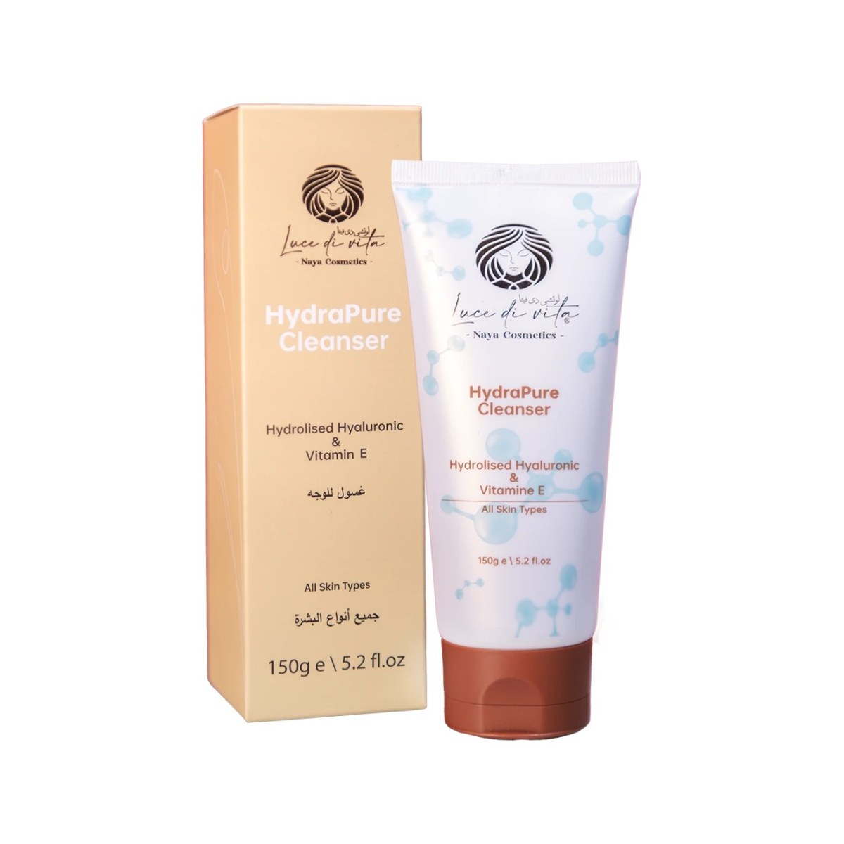Luce di Vita HydraPure Cleanser - Tous Types de Peau 150 g