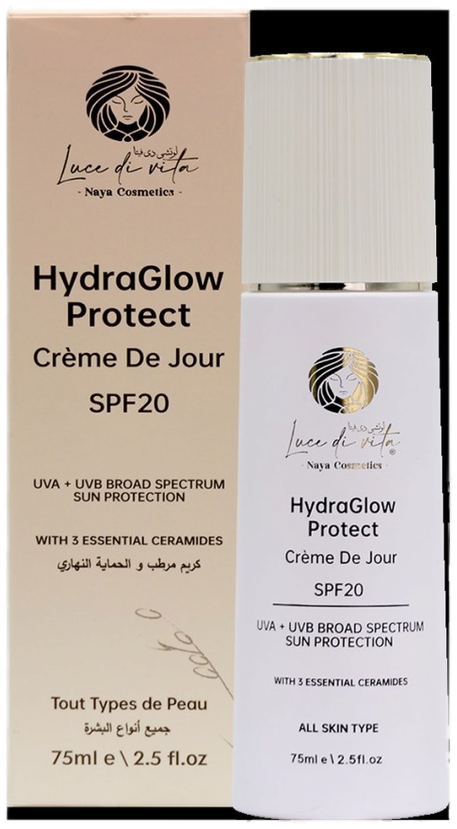Luce di Vita HydraGlow Protect Crème de Jour SPF 20 - 75 ml