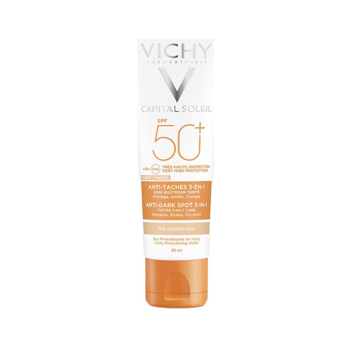 Vichy Capital Soleil Soin Anti-Taches Teinté 3-en-1 SPF50+ 50 ml