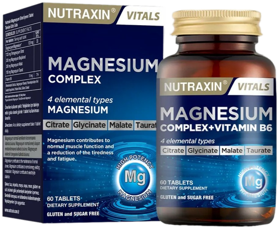 Nutraxin Magnésium Complexe - 30 comprimés