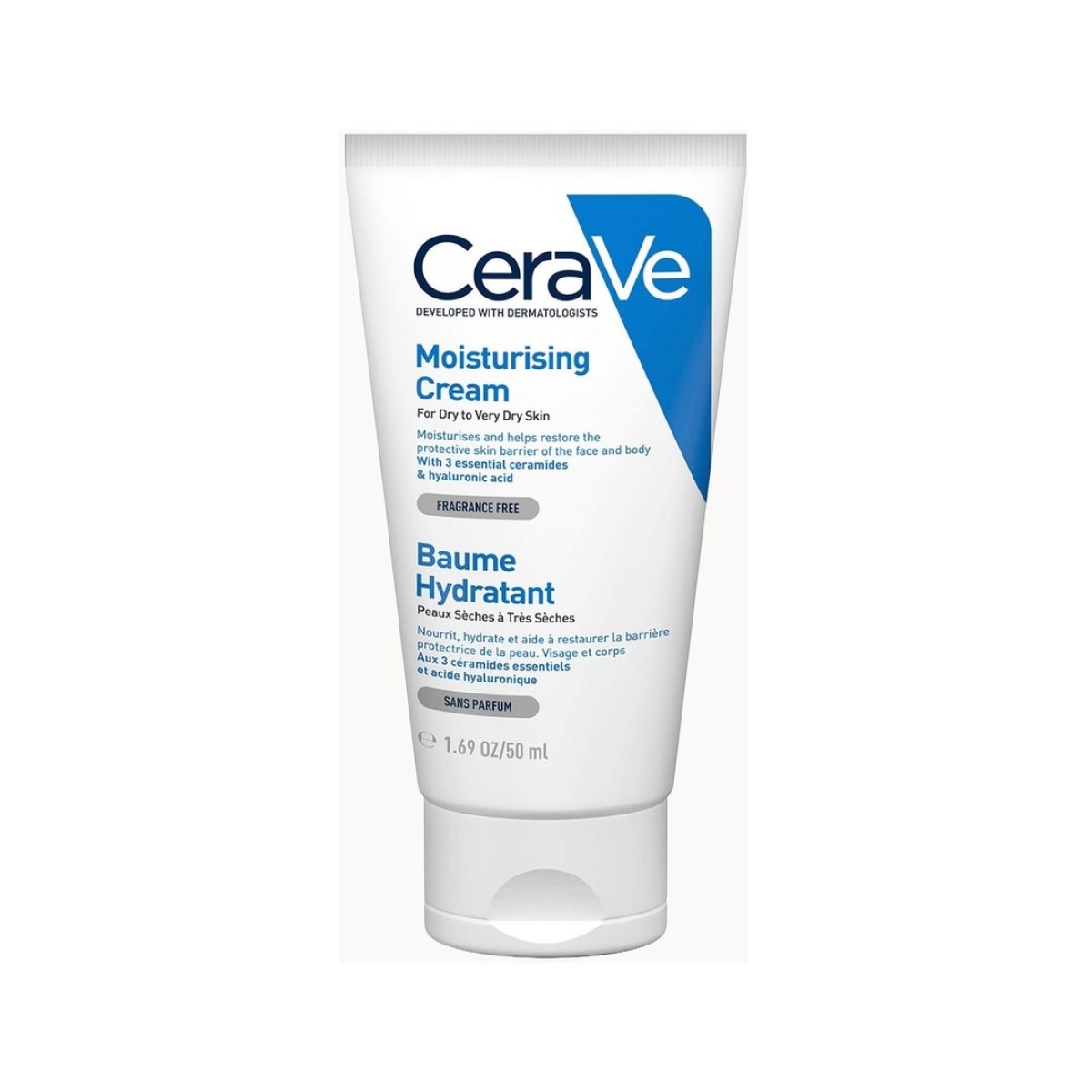 CeraVe Moisturising Cream Baume Hydratant 50 ml