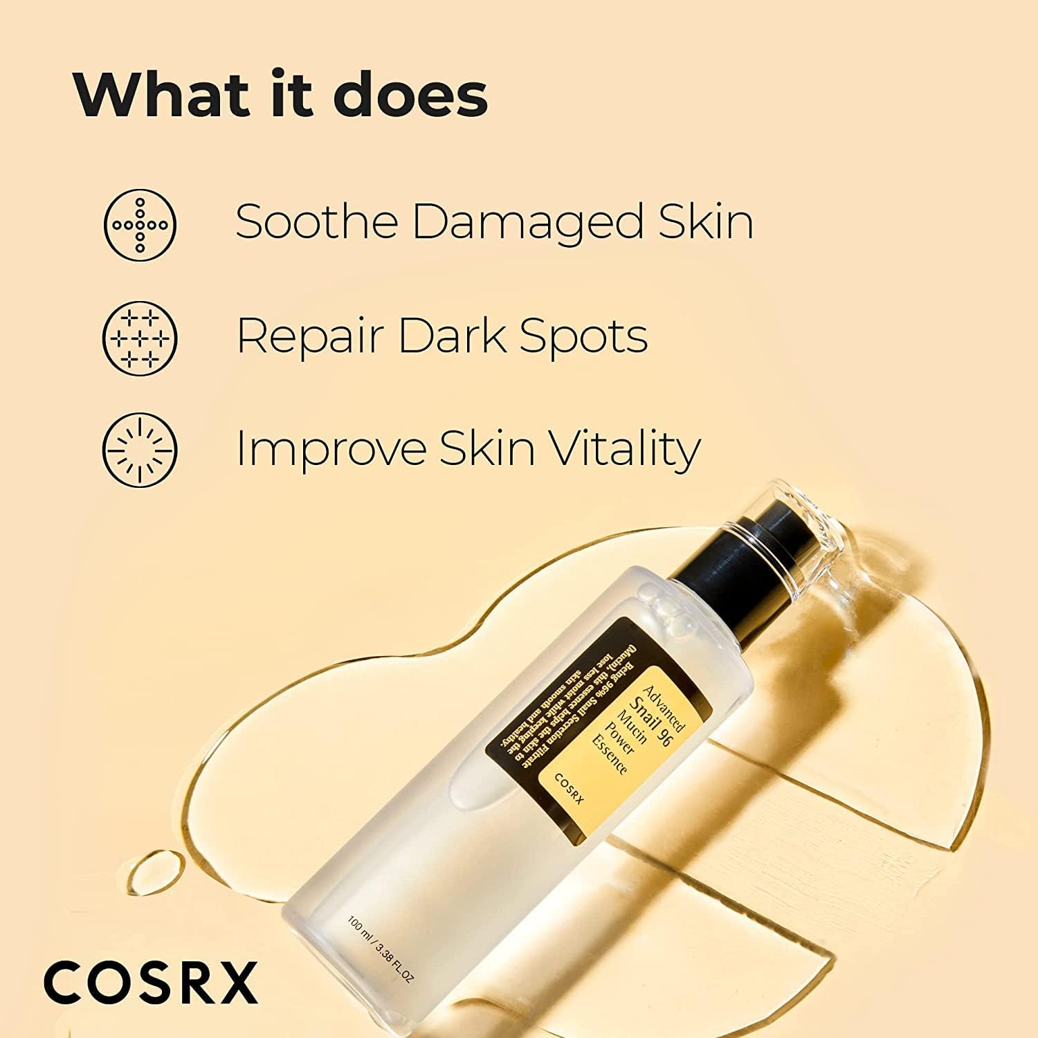 Cosrx Advanced Snail 96 Mucin Power Essence 100 ml — vue 4