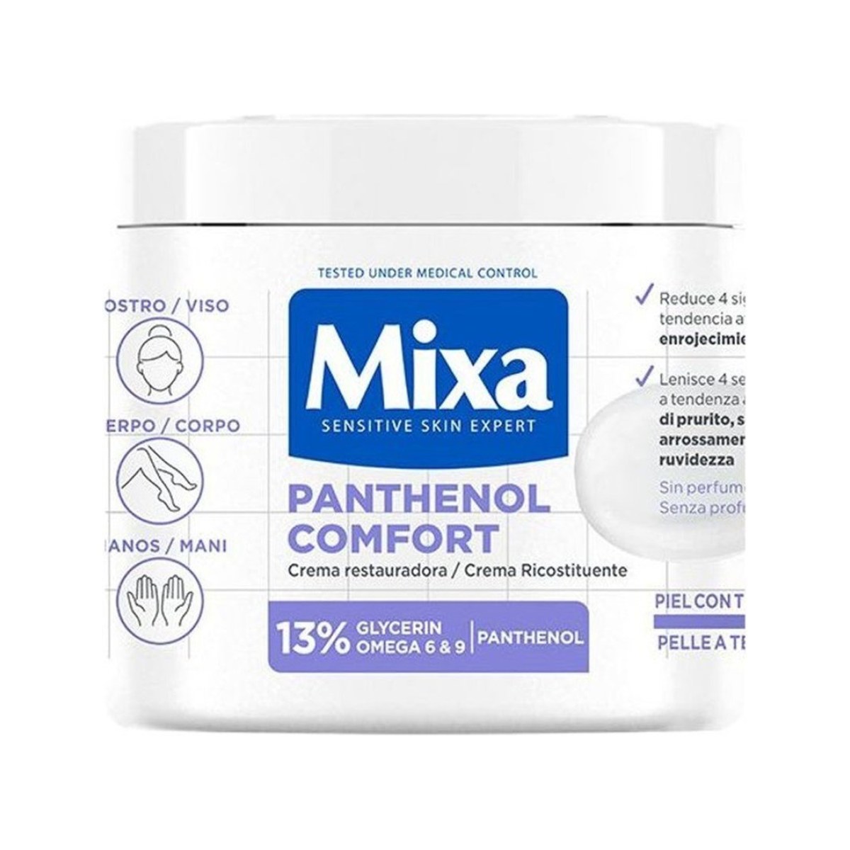 Mixa Crème Panthénol Confort 400 ml