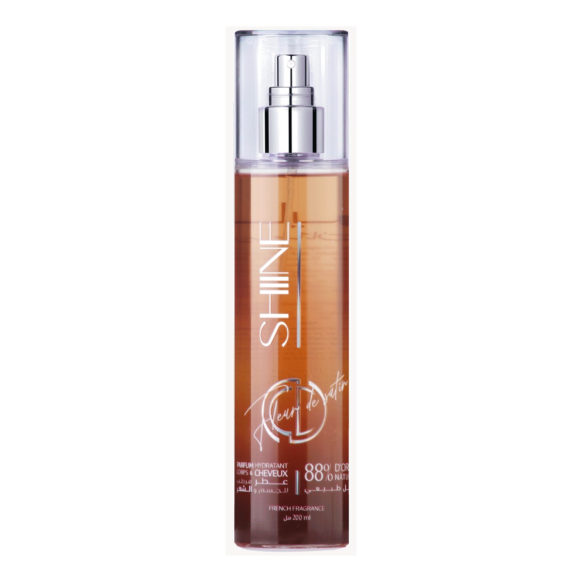 Shiine Fleur de Satin - Brume Parfumée Hydratante Corps & Cheveux 200 ml